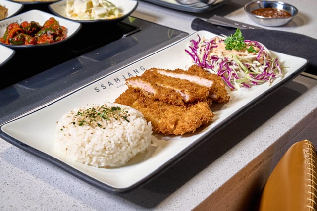 Korean Patty Katsu.