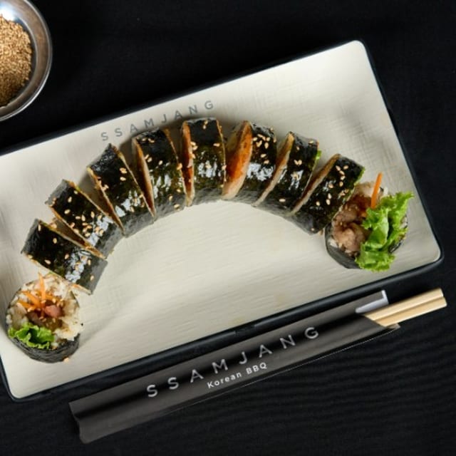 Spicy Pork Kimbap.